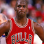 Michael Jordan na época em que jogava pelo Chicago Bulls
