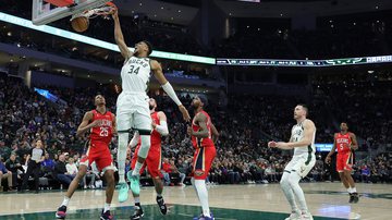 Milwaukee Bucks derrota o New Orleans Pelicans na NBA - Getty Images