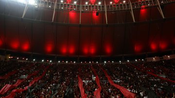 Landim ainda sonha com o estádio próprio do Flamengo - Getty Images