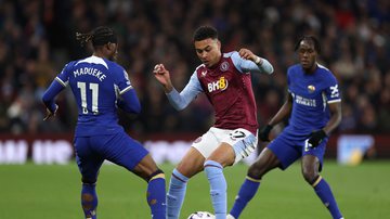 Aston Villa contra o Chelsea - Getty Images