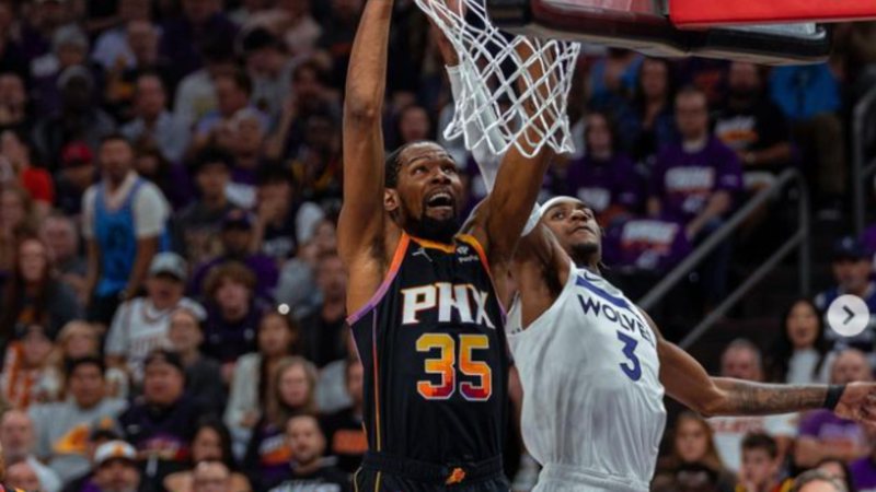 Kevin Durant - Divulgação/ Phoenix Suns
