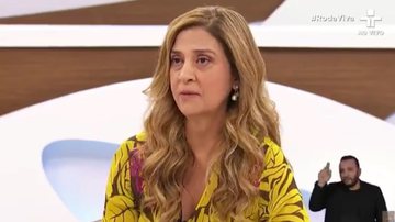 Leila Pereira no 'Roda Viva' - Reprodução/YouTube/TV Cultura