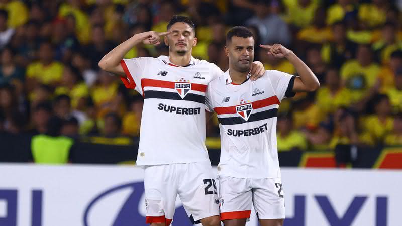 Na estreia de Zubeldía, São Paulo vence Barcelona de Guayaquil - Getty Images