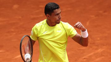 Thiago Monteiro vence no qualificatório do ATP de Roma - Getty Images