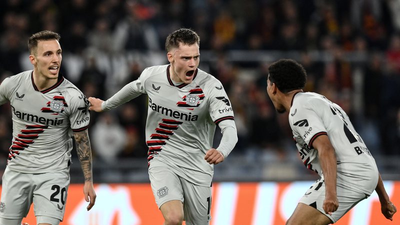 Bayer Leverkusen contra a Roma - Getty Images