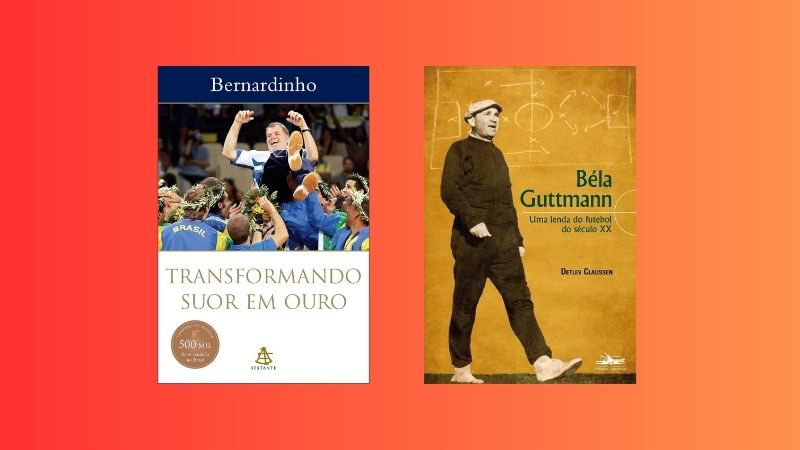 Reunimos alguns livros biográficos e reflexivos sobre a gestão de grandes treinadores que marcaram o mundo dos esportes para sempre - Créditos: Reprodução/Amazon