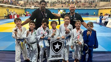 Jovens da base do Botafogo são o futuro do judô carioca - Divulgação