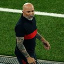 Jorge Sampaoli treinando o Flamengo - Getty Images