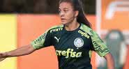 Stefany, do Palmeiras, estreia pelo Brasileirão e se torna a primeira atleta surda do futebol feminino! - Fábio Menotti/Palmeiras