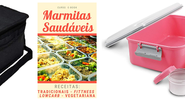 Alimentação saudável: marmitas para levar com você e livros com receitas para o dia a dia - Reprodução/Amazon