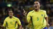 Ronaldo Fenômeno comemorando gol na Copa do Mundo - Alex Livesey / Getty Images