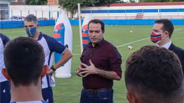 O presidente do Fortaleza abriu o jogo sobre o vestiário da equipe após a eliminação na Copa do Brasil - Leonardo Moreira / Fortaleza