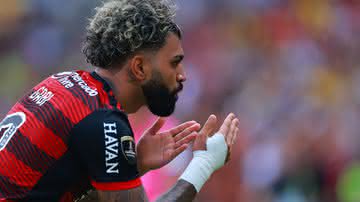 Pedro, do Flamengo, na Libertadores - Getty Images