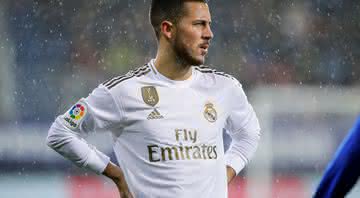 Atualmente no Real Madrid, Hazard tem sido alvo de críticas por sua forma física - Getty Images