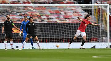 Cavani marcou o gol do United logo aos cinco minutos de jogo - Getty Images