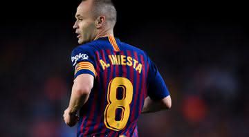 Iniesta vestiu a camisa do Barcelona por 16 temporadas - Getty Images