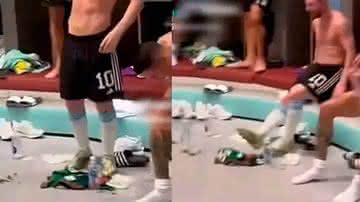 Messi foi ameaçado por boxeador do México após vídeo viralizar nas redes sociais - Reprodução / Twitter