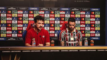 Fernando Diniz e Renato Augusto - Lucas Merçon/Fluminense/Flickr