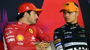 Sainz (da Ferrari) e Norris (da McLaren) - Getty Images