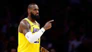 LeBron James, do Los Angeles Lakers - Getty Images