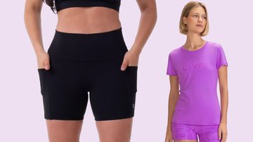 Shorts, legging, regata e muitos outros itens de moda fitness disponíveis no Mercado Livre - Reprodução/Mercado Livre