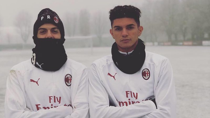 Daniel é jogador do Milan desde as categorias de base do clube - Instagram @dani.malda
