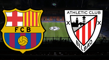 Barcelona e Athletico de Bilbao se enfrentam nesta terça, 23 - Divulgação / GettyImages