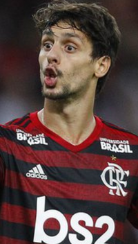 Rodrigo Caio atuando pelo Flamengo