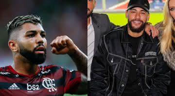 Gabigol e Neymar tem uma boa relação - GettyImages