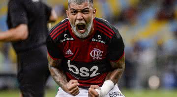 Gabigol foi protagonista de mais uma partida do Flamengo - Alexandre Vidal, Marcelo Cortes & Paula Reis / Flamengo