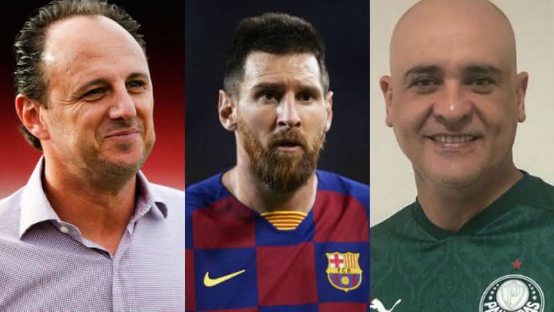 Rogério Ceni, Lionel Messi e Marcos marcaram história nos clubes - GettyImages / Instagram