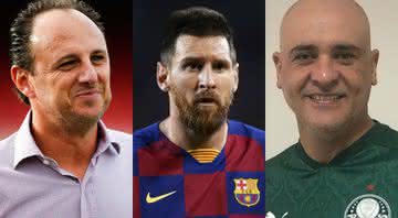Rogério Ceni, Lionel Messi e Marcos marcaram história nos clubes - GettyImages / Instagram