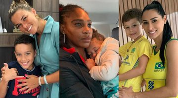 Tamires Britto, Serena Williams e Jaqueline Carvalho - Instagram