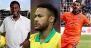 Pelé, Robinho e Neymar são alguns dos Raios da Vila - GettyImages