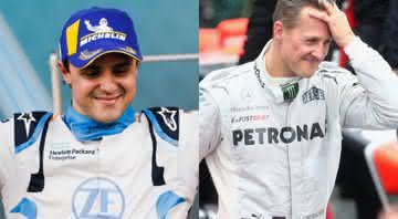 Felipe Massa afirmou ter conhecimento sobre real estado de saúde de Schumacher - GettyImages