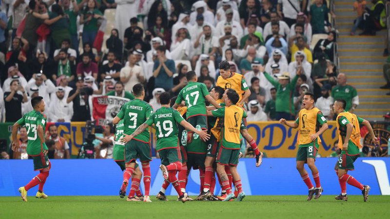 México ficou por um gol de se classificar na Copa do Mundo 2022 - Getty Images