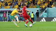 Austrália e Dinamarca se enfrentaram pelo Grupo D da Copa do Mundo - GettyImages