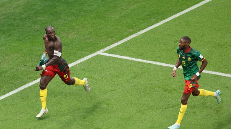 Aboubakar marcou o único gol sofrido pela Seleção na fase de grupos - Getty Images