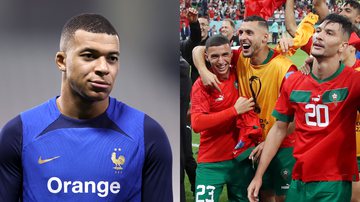 França de Mbappé enfrenta o Marrocos na Copa do Mundo 2022 - Getty Images
