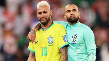 Daniel Alves abriu o jogo e fez post enigmático após queda do Brasil na Copa do Mundo - GettyImages