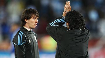Após título pela Argentina, Messi fez elogios para Diego Armando Maradona - GettyImages