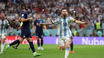 Argentina saiu na frente diante da Croácia - GettyImages