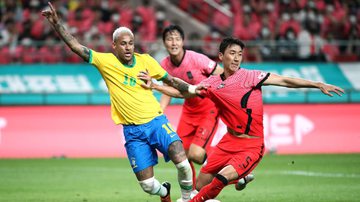Seleção Brasileira enfrentou a Coreia do Sul em amistoso - Getty Images
