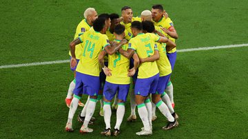 Brasil marca quatro gols no 1º tempo pela segunda vez em Copas - GettyImages