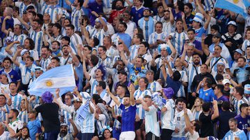 Brasileiros se impressionam com torcida da Argentina - Getty Images