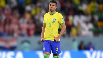 Casemiro, que defendeu o Brasil na Copa do Mundo 2022 - Getty Images