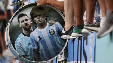 Messi conseguiu chegar ao mesmo patamar de Maradona na seleção argentina - Getty Images