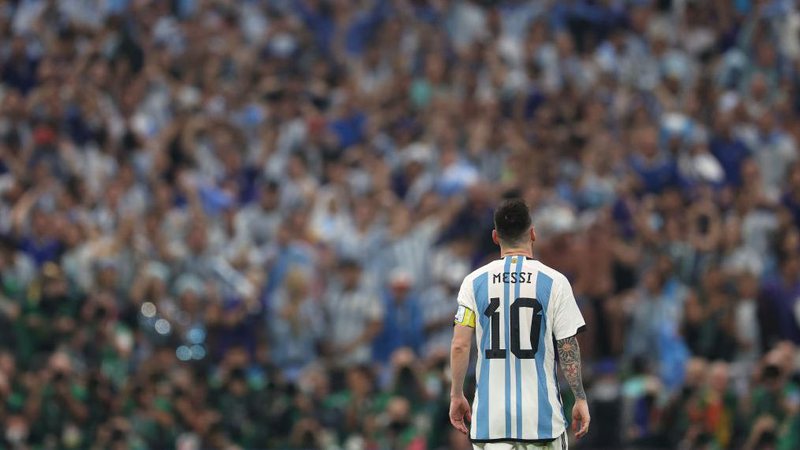 Torcida argentina está dando um show a parte nos estádios de Doha - Getty Images