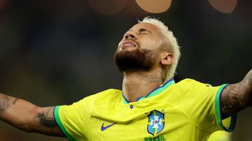 Neymar é um dos principais nomes do Brasil e gritou de alívio após volta na Copa do Mundo - GettyImages