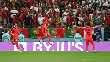 Coreia do Sul e Portugal se enfrentaram pelo Grupo H da Copa do Mundo - GettyImages